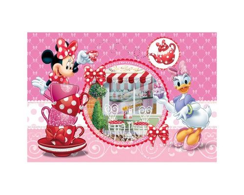 Puzzle 50 Pièces : Pièces Xxl Avec Paillettes - Minnie Mouse, Trefl