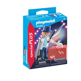 Playmobil Special Plus 70156 Magicien et boîte