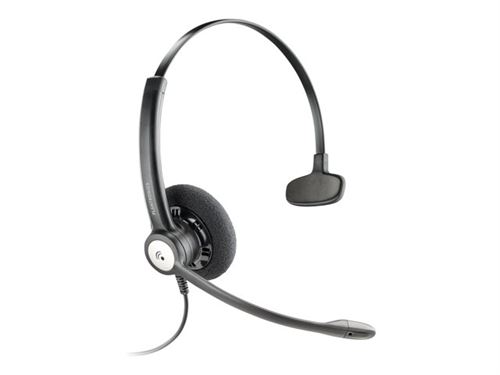 Plantronics Poly Entera Hw111N - Micro-Casque - Sur-Oreille - Filaire - Usb