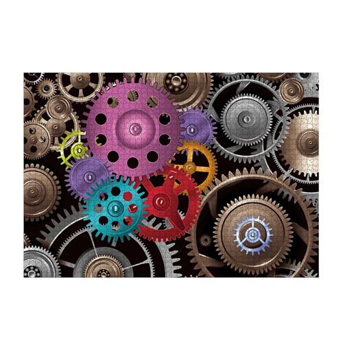  Puzzle 2000 pi&egrave;ces D&eacute;veloppement intellectuel pour adultes et enfants-Multicolore 