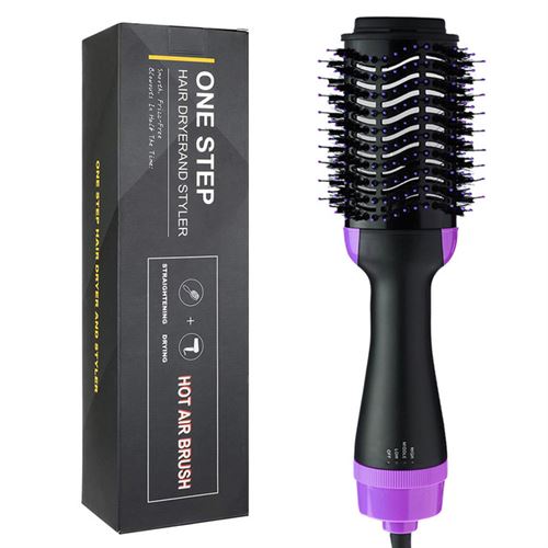 One step Brosse Sèche-cheveux et lisseur Aister 1000W- Violet