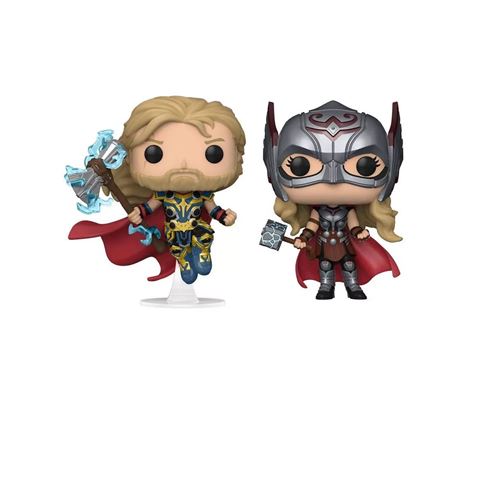 Thor: Love and Thunder - Pack 2 figurines POP! Thor & Mighty Thor 9 cm