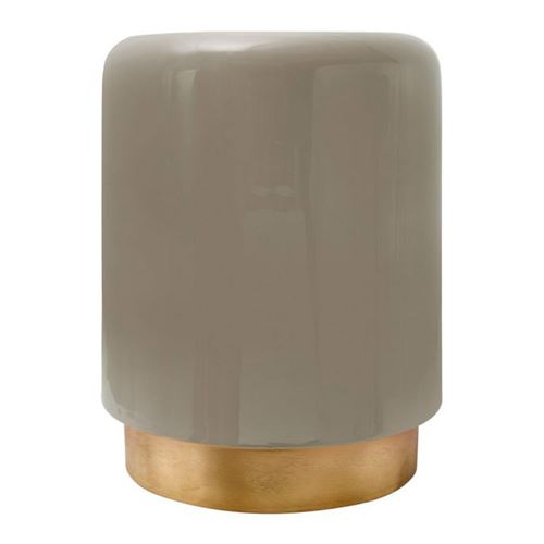 Non Communiqué Marron Table D'appoint Haute "Louana" 44Cm Taupe