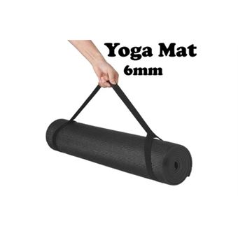 2 Sangles Yoga élastiques – Bande De Transport Pour Tapis + Résistance Fitness, Multiusage, Antidérapant, Coton Doux