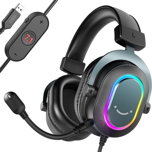Casque Gaming FIFINE H6 Son Surround 7.1 Micro Omnidirectionnel