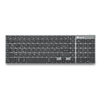 NGS Fortune BT - Clavier - multi-mode - sans fil - Bluetooth 5.0 - AZERTY - Français - commutateur : X-Type - boîte - 1