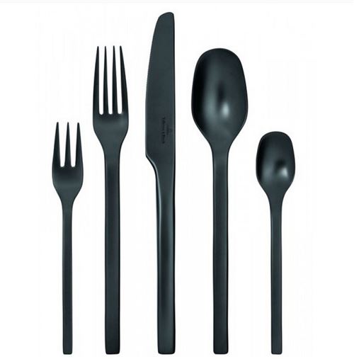 Ménagère 20 pièces noir intense Villeroy-boch 12-6556-9058