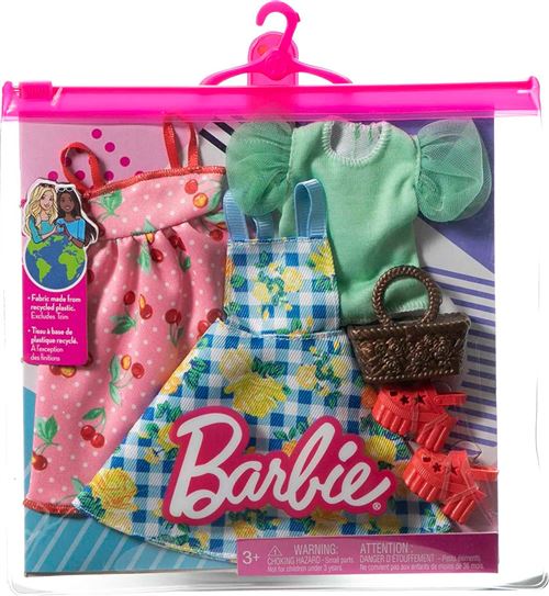 Mattel - Barbie Fashion Pack - HJT33 - Ensemble 2 tenues de