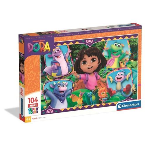 Non Communiqué Multicolore Puzzle Dora 104 Pièces