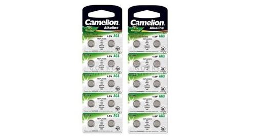 20 camelion ag3 / lr41 / 192 / 392 pile bouton longue durã©e de vie (date d expiration marquã©)