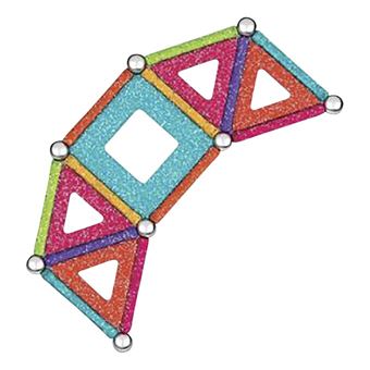 Jeu de construction Geomag Ecofriendly 35 Pcs Glitter