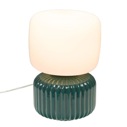 Non Communiqué Bleu Lampe De Chevet Ninon En Céramique E 30 Cm - Amadeus - Céramique