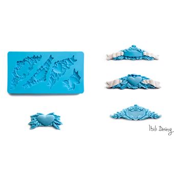 IBILI 872207 moule 3d décoration frise - 1