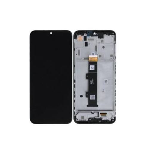 Original Ecran LCD et Vitre Tactile Avec Chassis Perle Noire pour Motorola Moto G30 5D68C18187