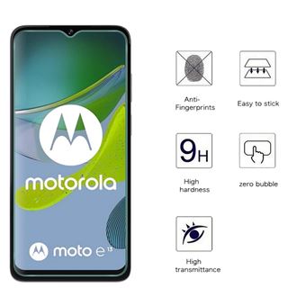 Lot De 2 Protections écran Verre Trempé 9H Pour Motorola Moto E13 - Transparent, Anti-rayures, Compatible Empreinte Digitale