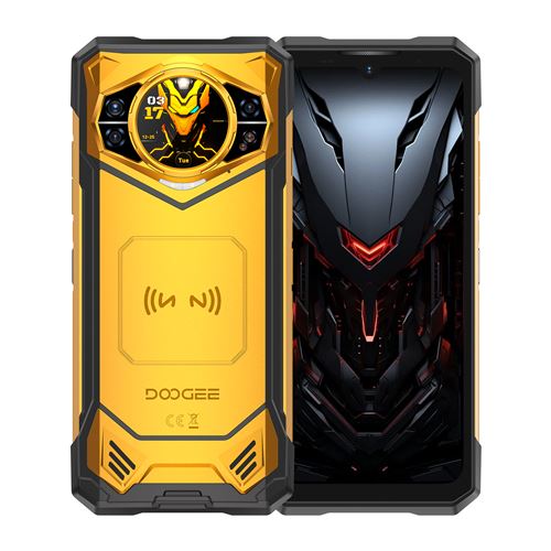 Smartphone DOOGEE S200X 6.72 512Go Android 14 Telephone Portable dual sim 5G - Orange