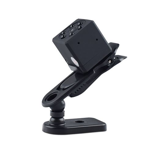 Caméscope MD18A 1080P vision nocturne infrarouge carte TF Noir