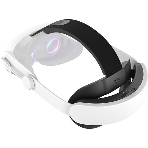 KIWI design K4 sangle de tête confortable Compatible avec Quest 3/Quest 3S Elite Strap VR accessoires