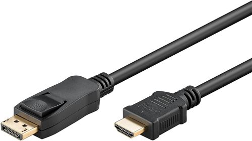 Non Communiqué Goobay : Câble Displayport 1.2 Vers Hdmi 1.4 - 3 M