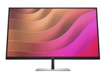 HP E32K G5 - E-Series - écran LED - 31.5" - 3840 x 2160 4K UHD (2160p) @ 60 Hz - IPS - 350 cd/m² - 1000:1 - 5 ms - HDMI, DisplayPort, USB-C - haut-parleurs - tête noire, noir et argent (support) - avec 5 ans de support matériel HP sur site le jour ouv