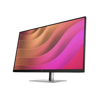 HP E32K G5 - E-Series - écran LED - 31.5" - 3840 x 2160 4K UHD (2160p) @ 60 Hz - IPS - 350 cd/m² - 1000:1 - 5 ms - HDMI, DisplayPort, USB-C - haut-parleurs - tête noire, noir et argent (support) - avec 5 ans de support matériel HP sur site le jour ouv