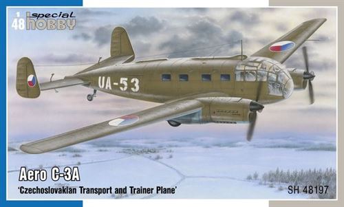 Aero C-3a Czechoslovakian Transport And Trainer Plane - 1:48e - Special Hobby