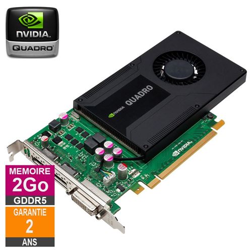 Nvidia Quadro K2000 2Go Gddr5 Dvi Displayport 713380-001- P2095 - 00Jhrj