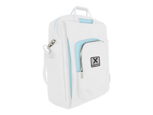 approx! appNBST15 - Sacoche pour ordinateur portable - 15.6 - blanc/bleu