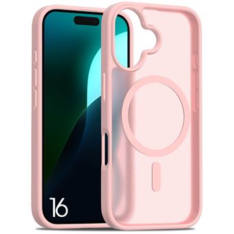 Coque Silicone Rose Pour IPhone 16 – Little Boutik – Neuve