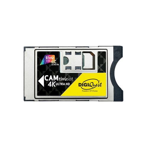Non Communiqué Digiquest Cam Tivùsat 4K Ultra Hd Module D'accès Conditionnel