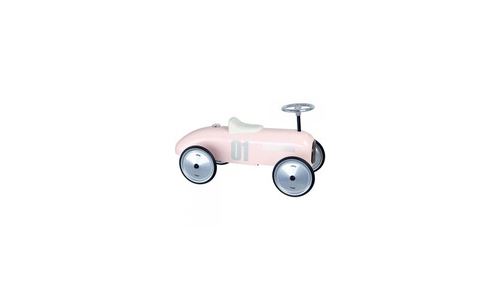 Vilac - porteur voiture vintage rose tendre