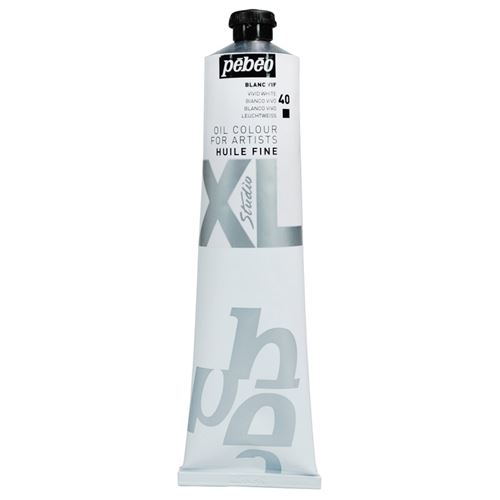P&eacute;b&eacute;o 200040 Beaux-Arts Huile Fine Studio XL 1 Tube Blanc Vif 200 ml