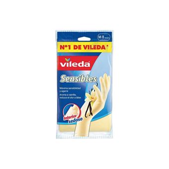 Paire de gants VILEDA extra-fins arôme vanille - Taille M - 1