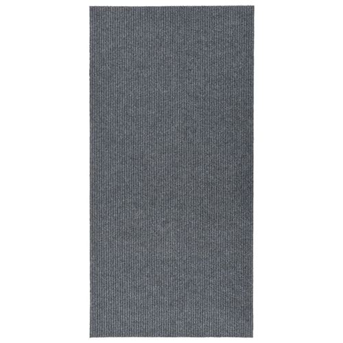 VIDAXL - Tapis de propreté - 100x200 cm - Gris - Image 2