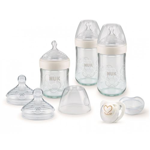 Petit set 3 biberons Nature Sense Verre