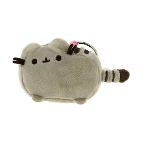 Porte-clés en peluche de caractère Pusheen