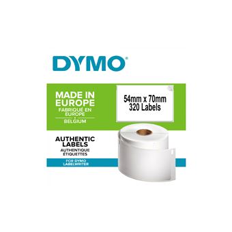 30 Rouleaux Étiquettes Compatibles Dymo/Seiko - 54x70mm - 320 étiquettes/rouleau - Impression Thermique Directe