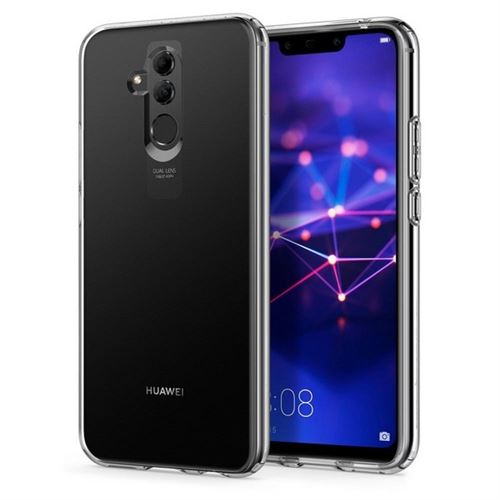 Spigen Liquid Crystal - Achterzijde behuizing voor mobiele telefoon - thermoplastic polyurethaan (TPU) - kristalhelder - voor Huawei Mate 20 Lite