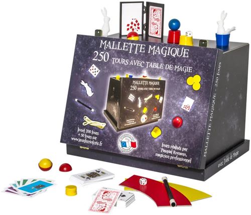 Coffret 250 Tours Avec Table De Magie