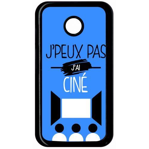 Coque motorola moto e j peux pas j ai cin 12