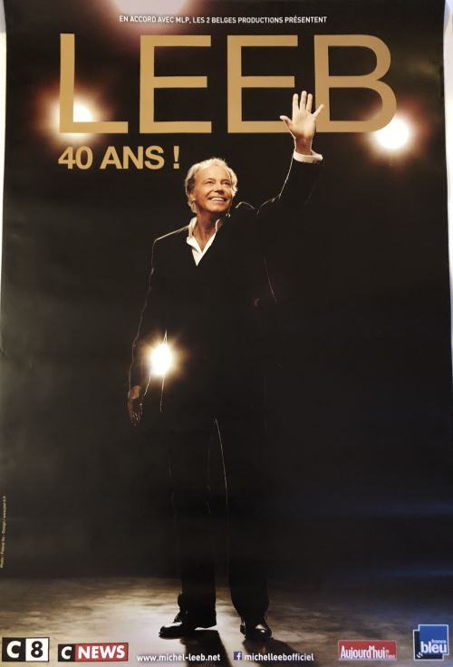 Michel LEEB - 40 ans! - AFFICHE