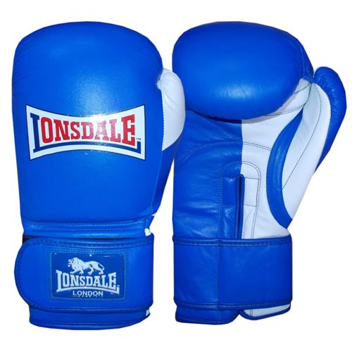 LONSDALE Gants d'entraînement Pro Safe Bleu 14 onces