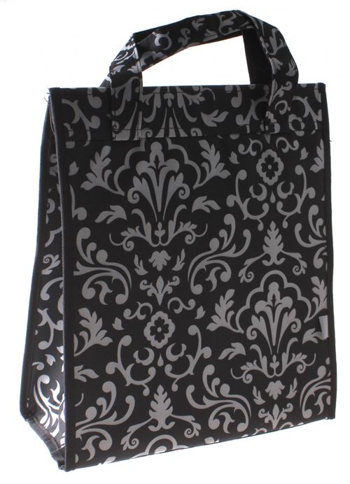 M-Wave shopper Amsterdam18 litres polyester noir/blanc