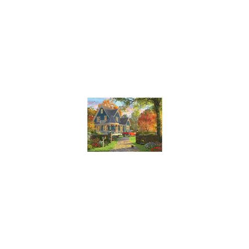 Puzzle Eurographics - Dominic Davison : La maison de campagne bleue, 1000 pièces