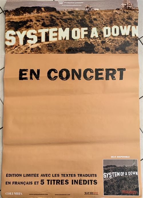 System Of A Down - Toxicity - 80x120cm - Affiche