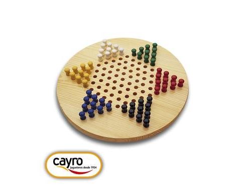Jeu De Plateau Dames Chinoises Jeu De Stratégie 28 Cm