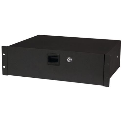 DAP tiroir rack verrouillable 19 pouces 3 U