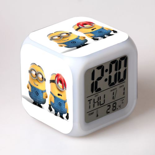 Stack Multicolore Réveil Enfant Led Multifonctionnel Coloré - Minions #13 - Image 1