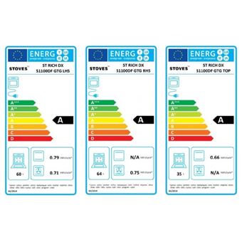 STOVES Cuisiniere gaz PRICHGL110DFBL