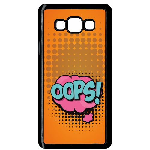Coque Samsung Galaxy A7 Oops Fond Orange